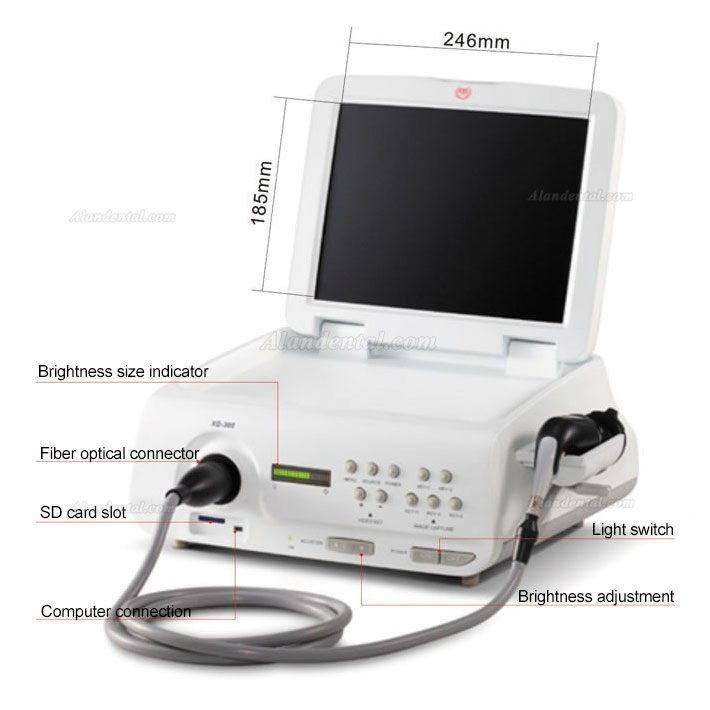 KWS XD-303-80W-3 80W CCD-LED visual surgical Cold Light Source